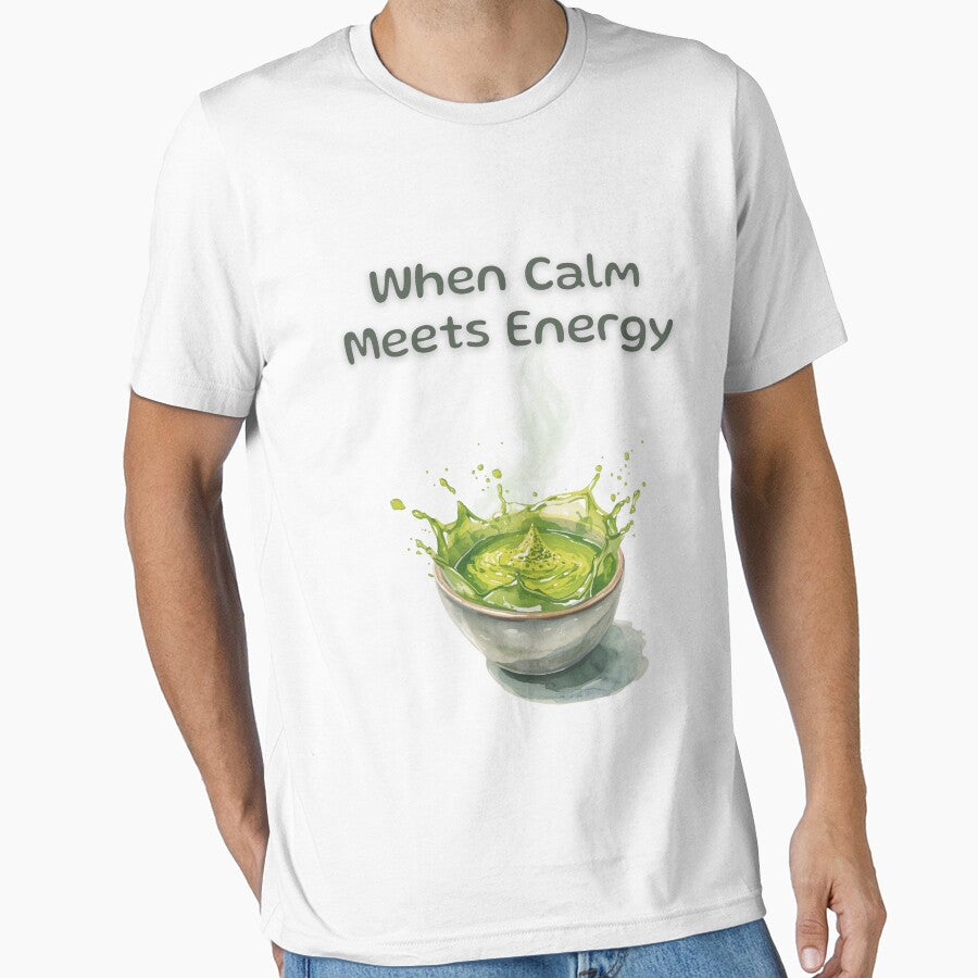 When Calm Meets Energy – Matcha Zen Shirt by Kasad Hoodie, Sweatshirt | BlankRebels.com (Image 1)