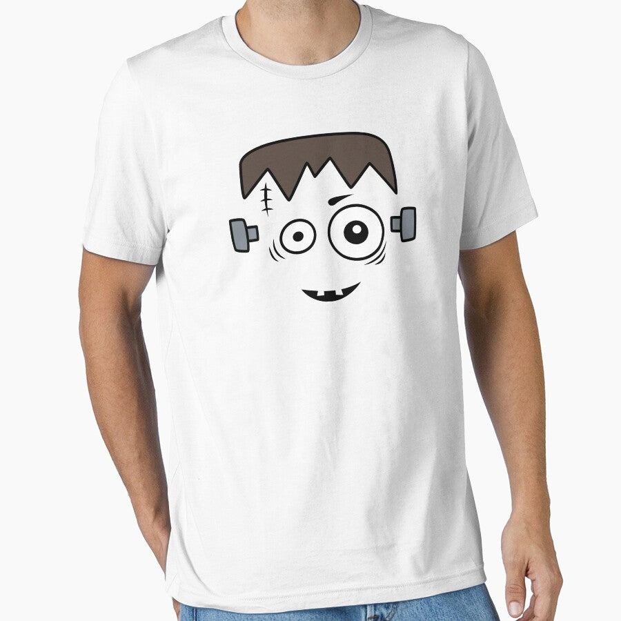 Frankenstein Monster Face Spooky Halloween T Shirt by BUBLTEES Hoodie, Sweatshirt | BlankRebels.com (Image 1)