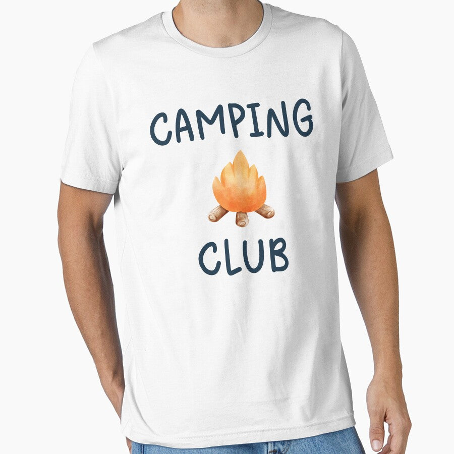 Camping Club - campfire by TasimaDesign T-Shirts, Hoodie, Sweatshirt | BlankRebels.com (Image 1)