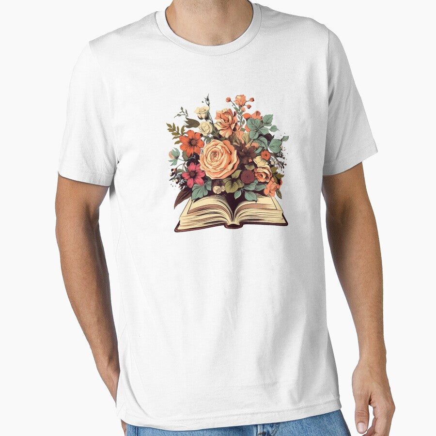 Floral Book by NineSvn T-Shirts, Hoodie, Sweatshirt | BlankRebels.com (Image 1)