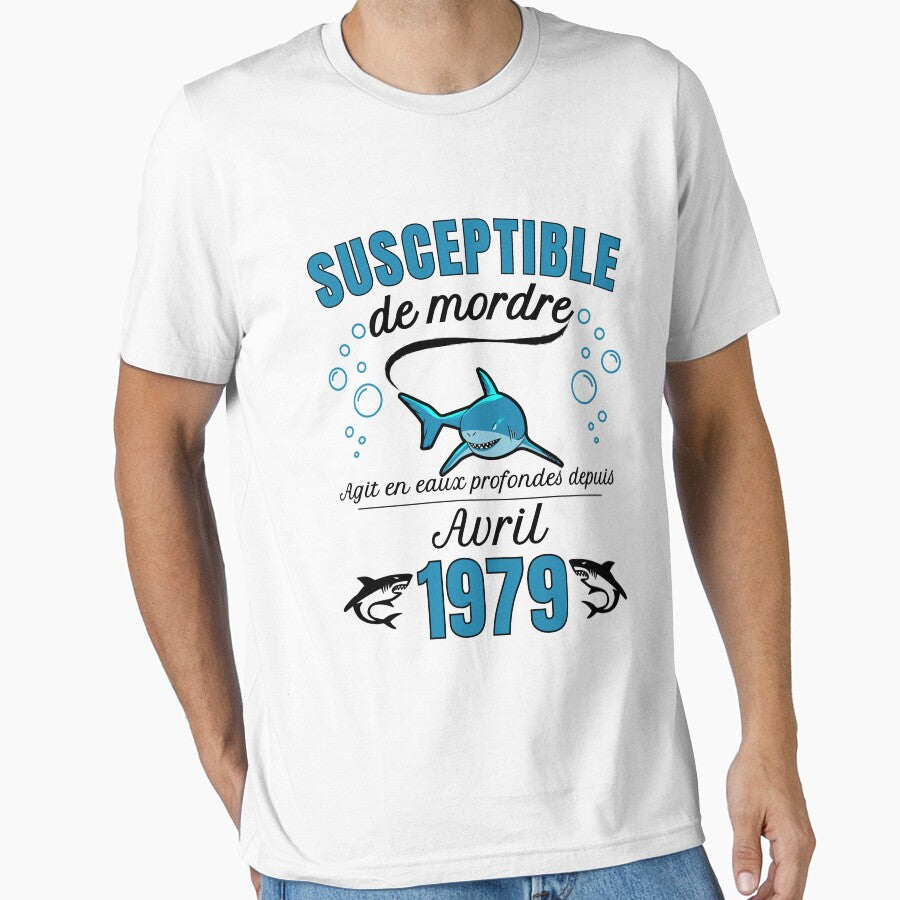 sensitive man humor gift born in 1979 - april by RomualdGR T-Shirts, Hoodie, Sweatshirt | BlankRebels.com (Image 1)