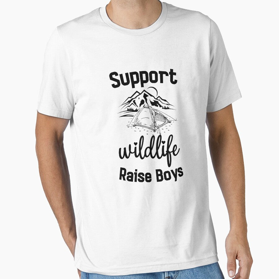 Support Wildlife Raise Boys by Beinfashion T-Shirts, Hoodie, Sweatshirt | BlankRebels.com (Image 1)