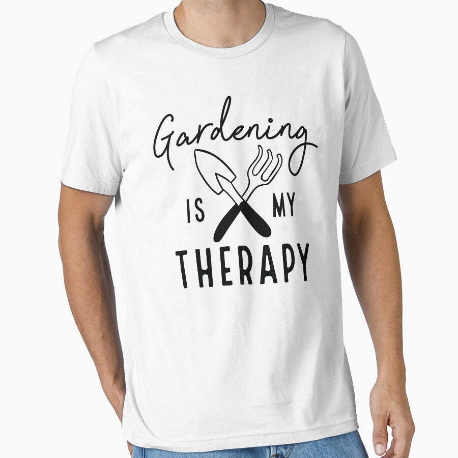 Gardening Is My Therapy by cherrific T-Shirts, Hoodie, Sweatshirt | BlankRebels.com (Image 1)