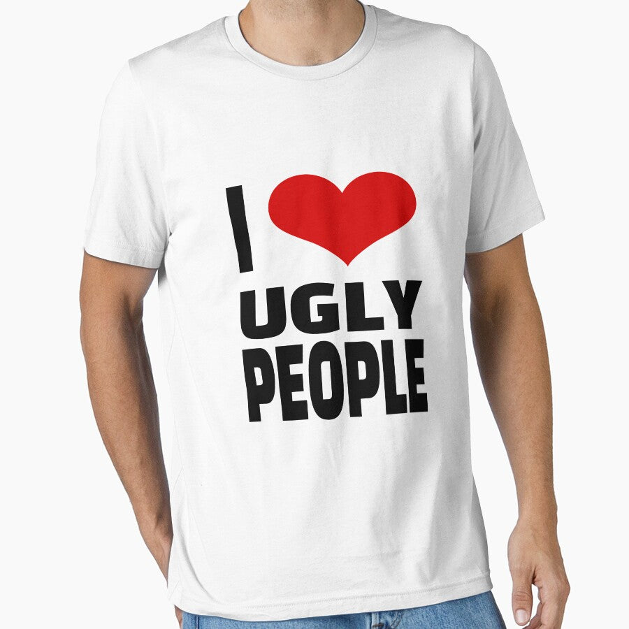 i heart ugly people by pinkinthenight T-Shirts, Hoodie, Sweatshirt | BlankRebels.com (Image 1)