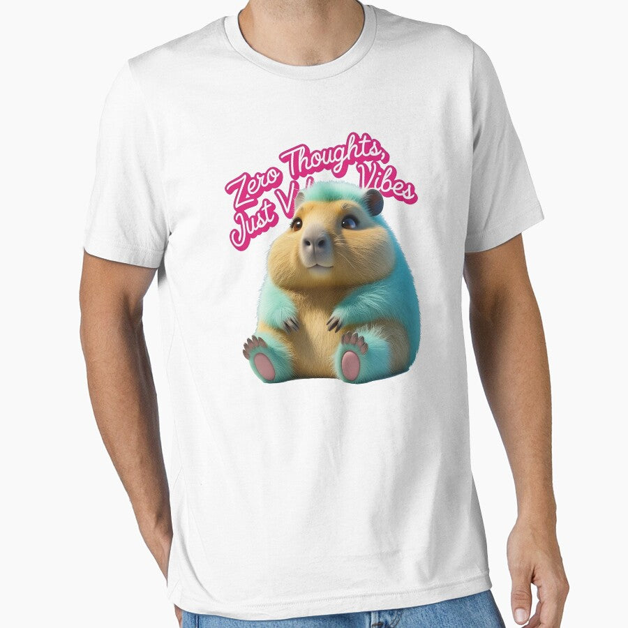 Chill Capybara with Relaxing Vibes by ForYouFree T-Shirts, Hoodie, Sweatshirt | BlankRebels.com (Image 1)
