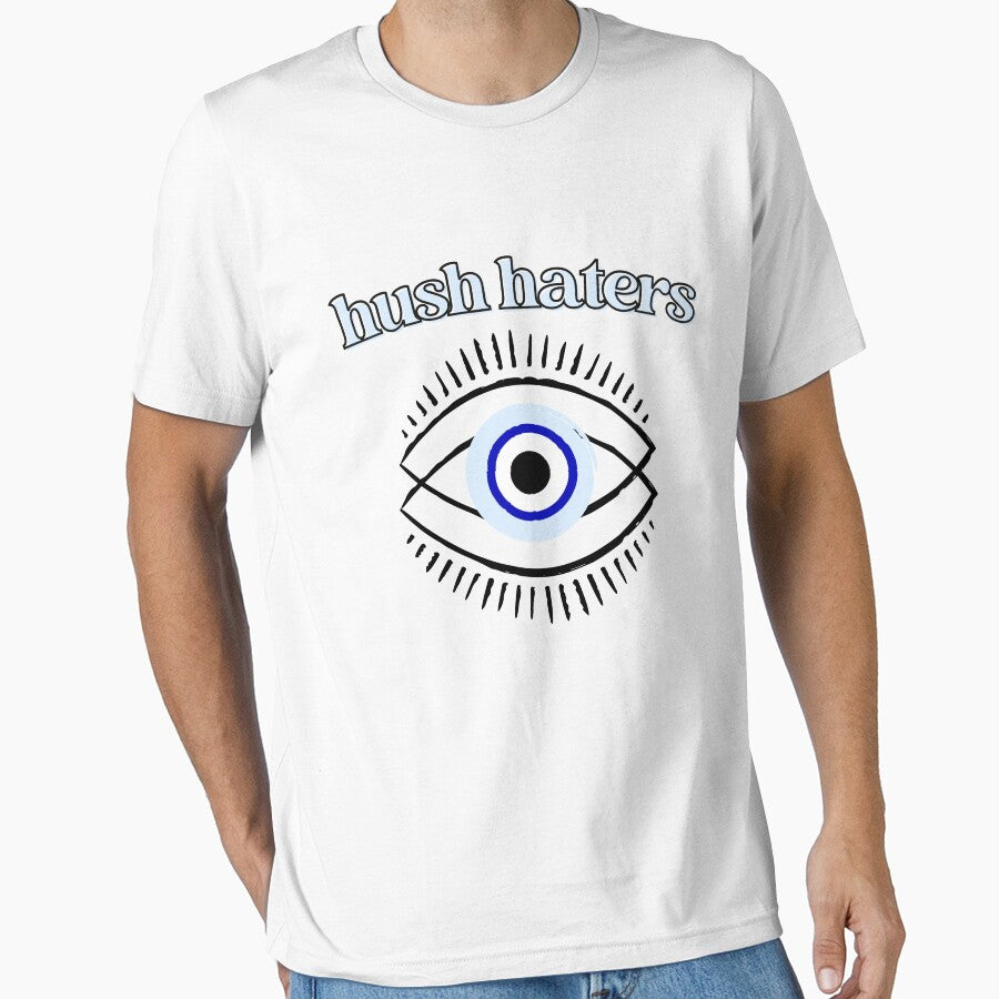 HUSH HATERS SERIES® Double Evil Eye Protection by darksidetees T-Shirts, Hoodie, Sweatshirt | BlankRebels.com (Image 1)