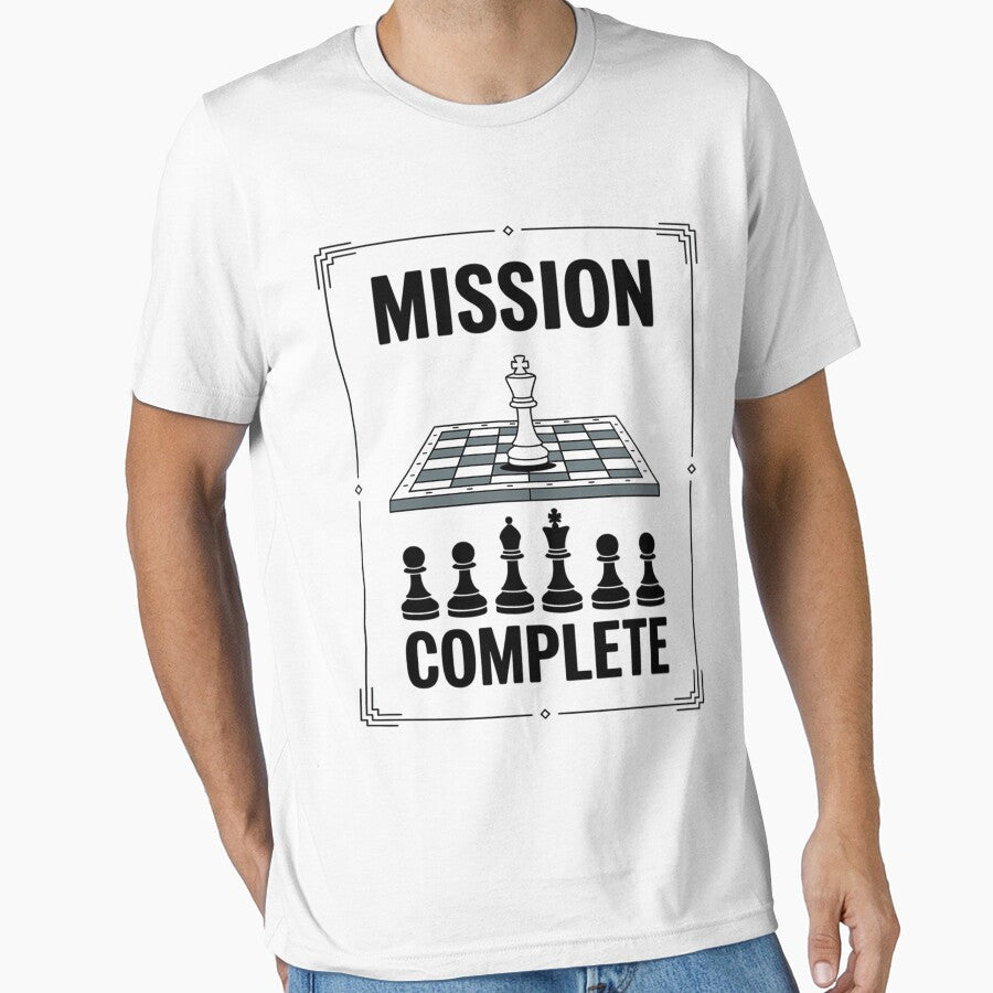 Mission Complete - Chess Board Game by Minoloinan T-Shirts, Hoodie, Sweatshirt | BlankRebels.com (Image 1)