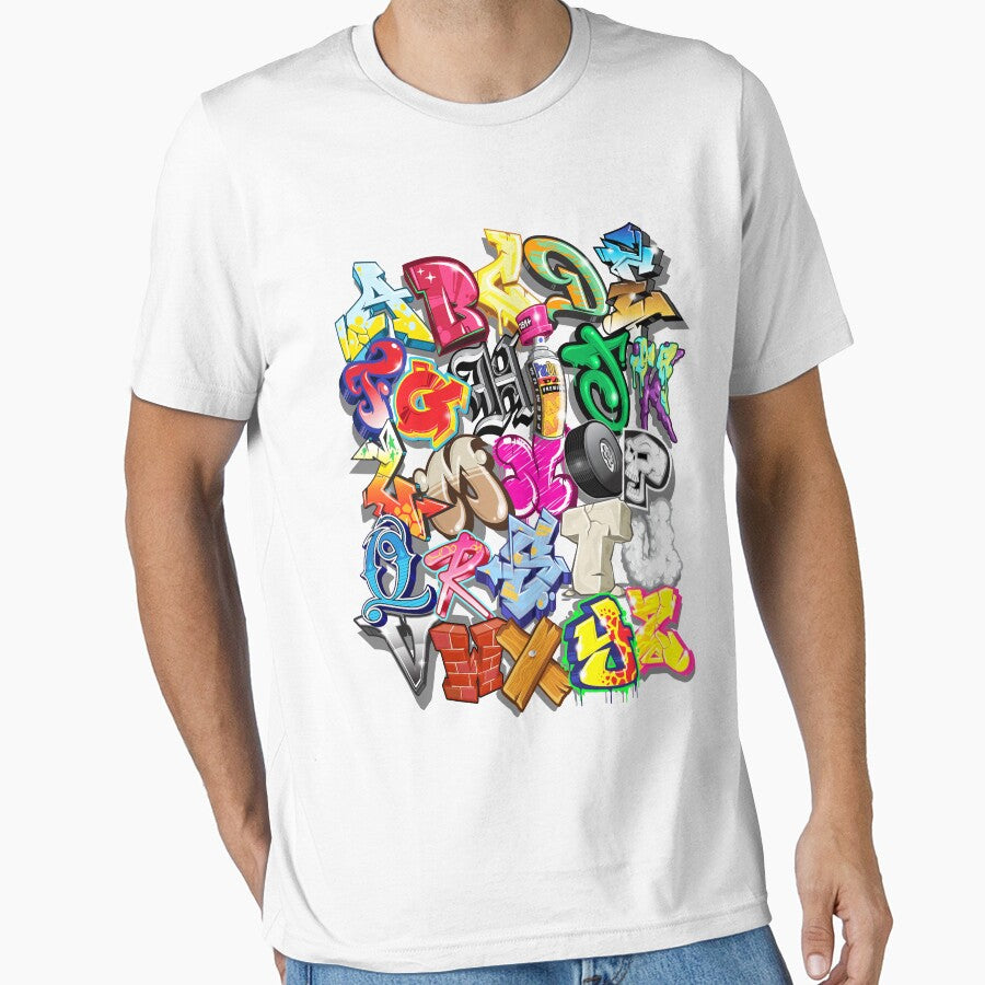 Graffiti Alphabet by trev4000 T-Shirts, Hoodie, Sweatshirt | BlankRebels.com (Image 1)