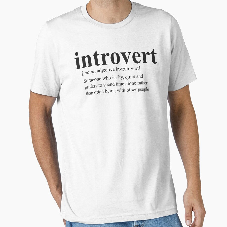 Funny introvert definition designs - for introvert people by GraphicDream T-Shirts, Hoodie, Sweatshirt (Image 1)