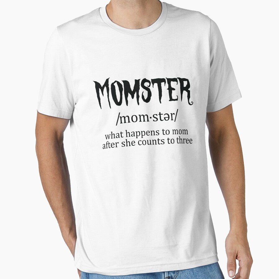 MomSter Definition Funny Halloween Mom by Teapot-art T-Shirts, Hoodie, Sweatshirt | BlankRebels.com (Image 1)