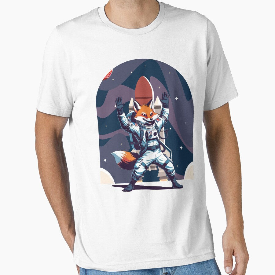 Space Fox Adventure by yuki-hana T-Shirts, Hoodie, Sweatshirt | BlankRebels.com (Image 1)