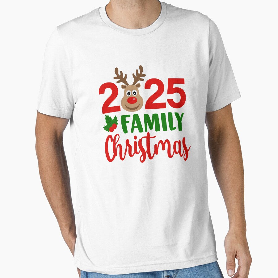 Family Christmas 2025, Cute Reindeer Christmas by Torionrad T-Shirts, Hoodie, Sweatshirt | BlankRebels.com (Image 1)