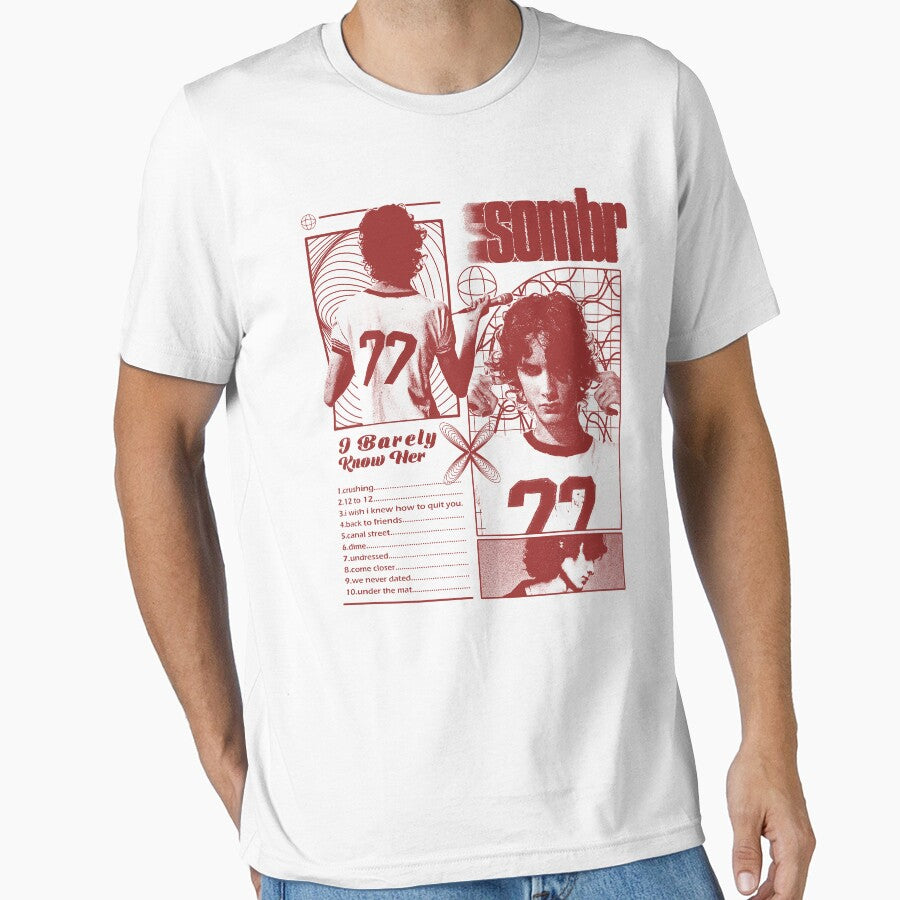 Sombr Tour Vintage Fan Art by westegtflogan