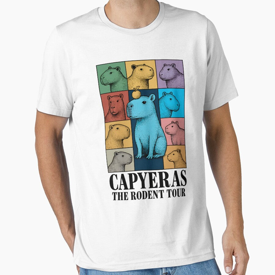 Capybara Eras Tour by TheSamuraiCat T-Shirts, Hoodie, Sweatshirt | BlankRebels.com (Image 1)