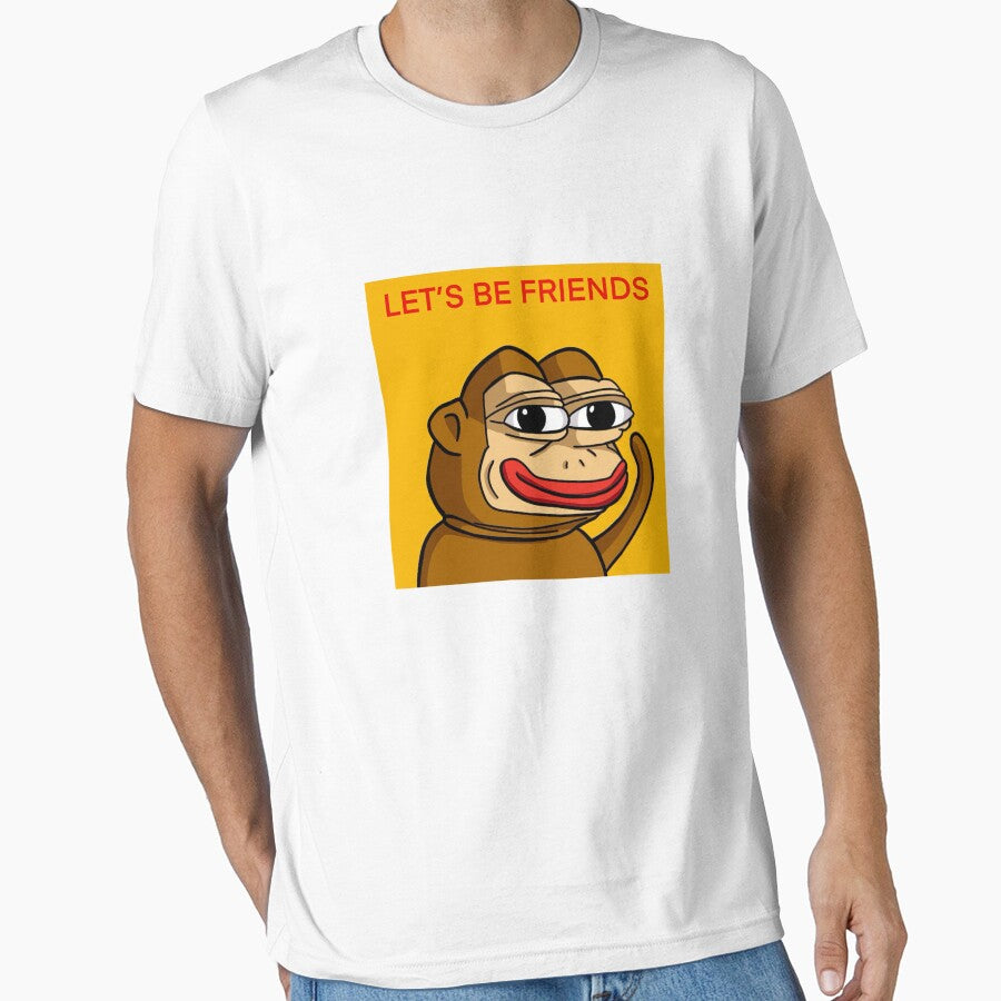 Ponke - let’s be friends by HaisterDesign T-Shirts, Hoodie, Sweatshirt | BlankRebels.com (Image 1)