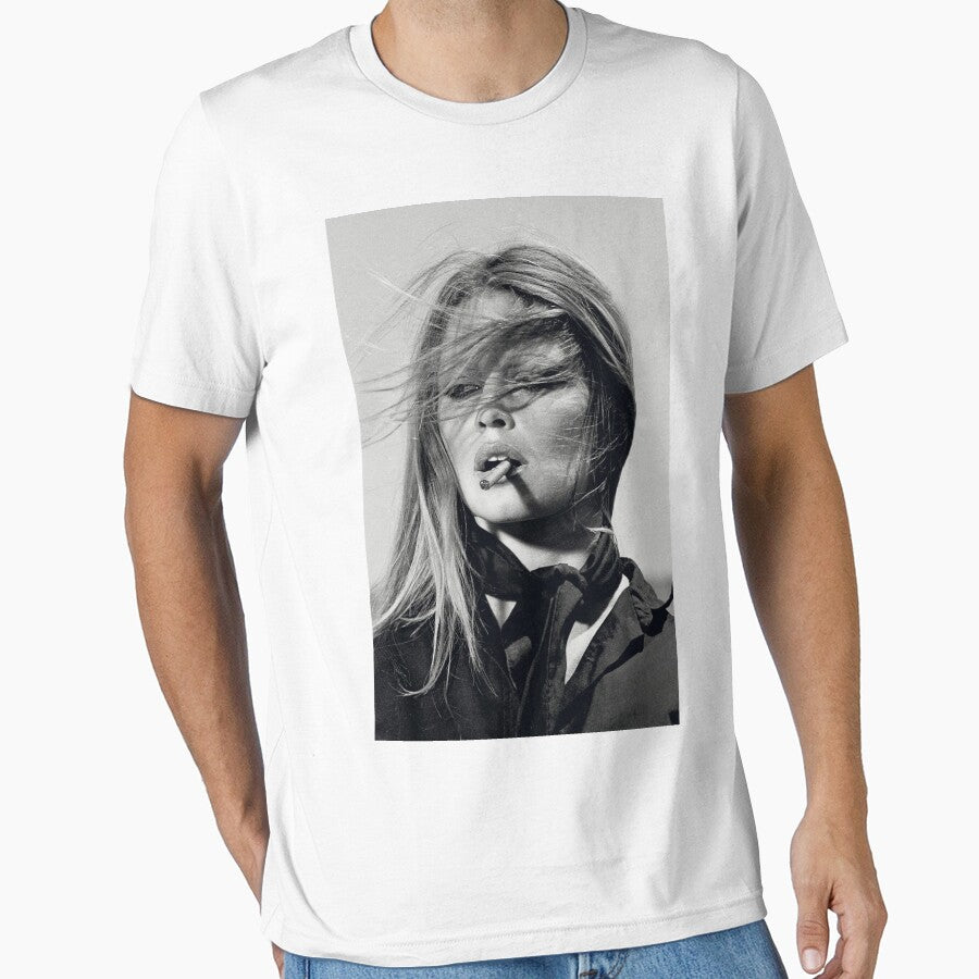 Brigitte Smokin by AmandaHoustone T-Shirts, Hoodie, Sweatshirt | BlankRebels.com (Image 1)