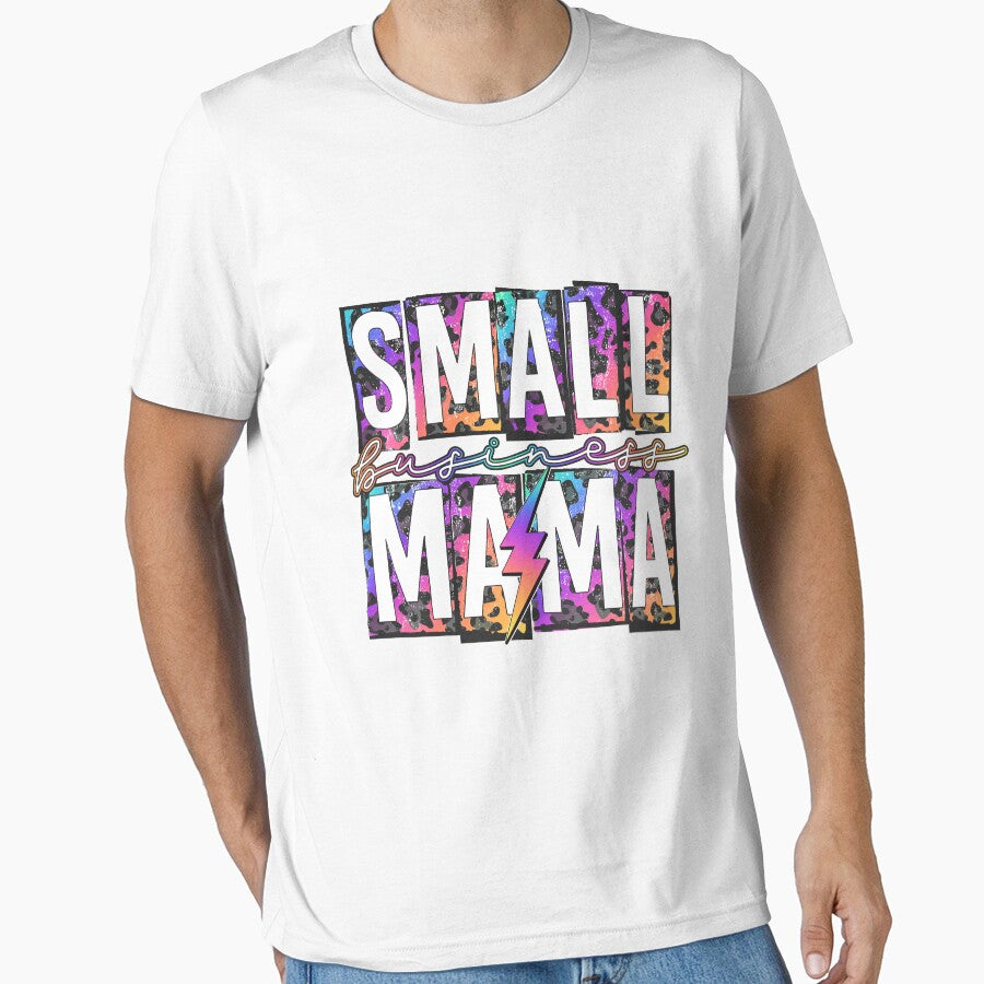 Small Business Mama Leopard Lightning, Funny Mom, Small Business Owner, Mama, Mom, Girl Boss by victorshopp... (Image 1)