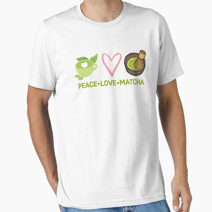 Peace Love Matcha - Matcha Lover by thebest-2studio T-Shirts, Hoodie, Sweatshirt | BlankRebels.com (Image 1)