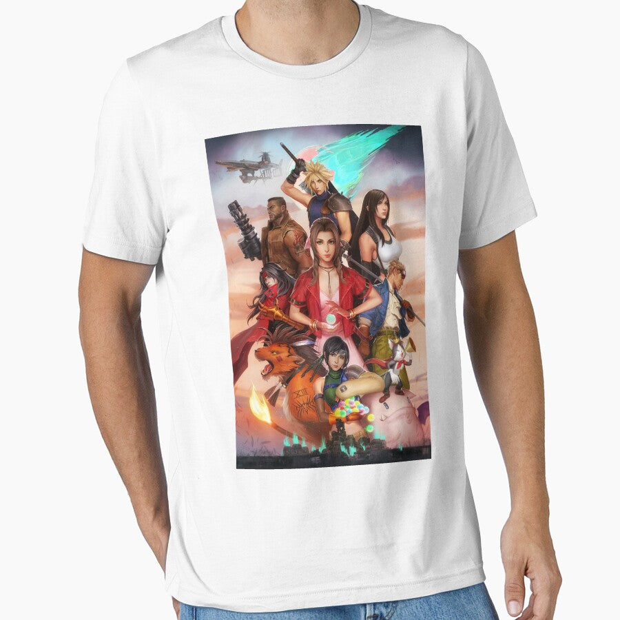 Final Fantasy 7Final Fantasy VII FF7 Cast Art by crystalg