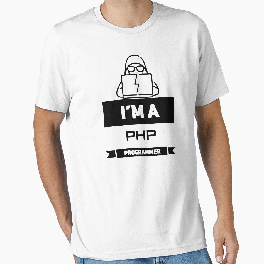 I'm a PHP Programmer (black) by Stornu2Ruedas T-Shirts, Hoodie, Sweatshirt | BlankRebels.com (Image 1)