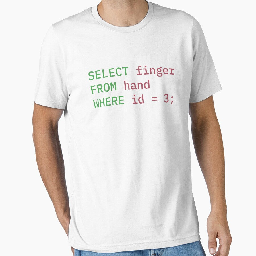 Programmer Humor Middle Finger by RedYolk T-Shirts, Hoodie, Sweatshirt | BlankRebels.com (Image 1)