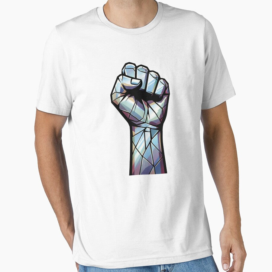 Fractured Resilience Broken Crystal Phoenix Rising Art by PillowShop ⭐⭐⭐⭐⭐ T-Shirts, Hoodie, Sweatshirt (Image 1)
