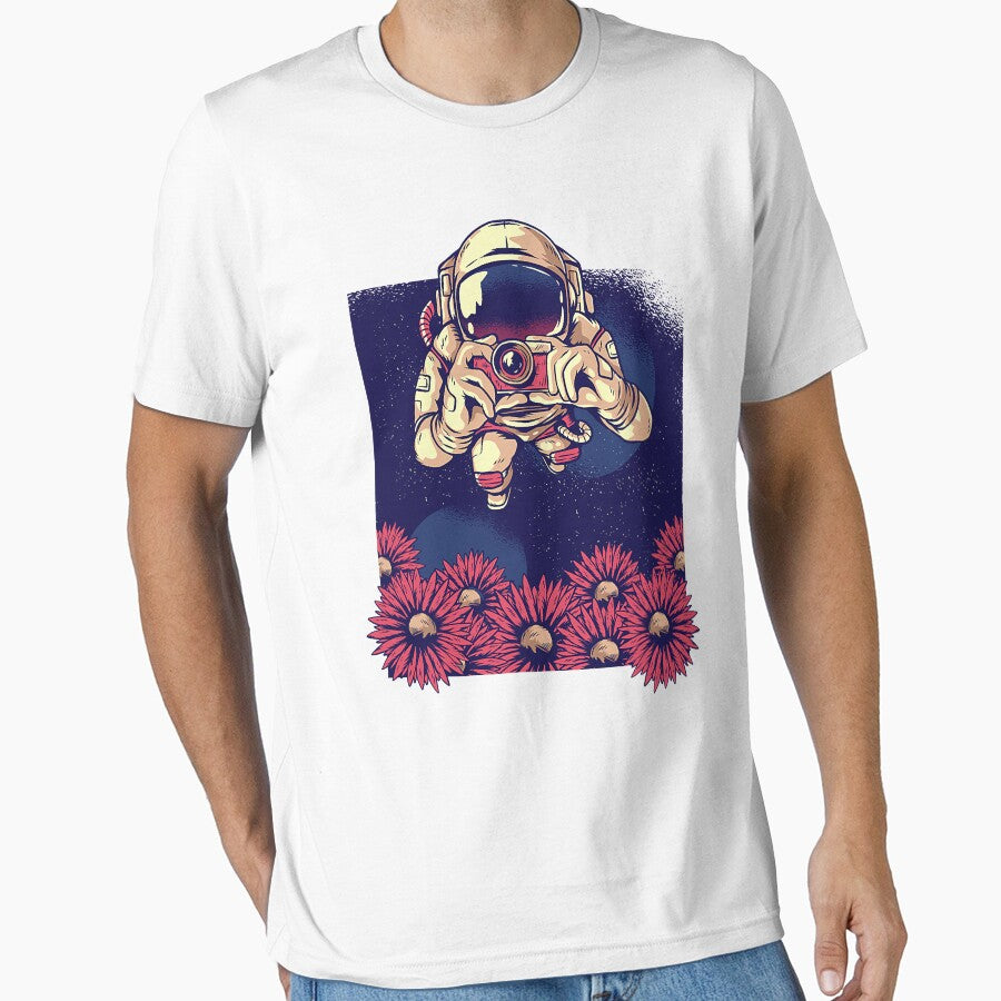 Photographer Astronaut Funny Camera Photography Lover by ArcWarden-art T-Shirts, Hoodie, Sweatshirt (Image 1)