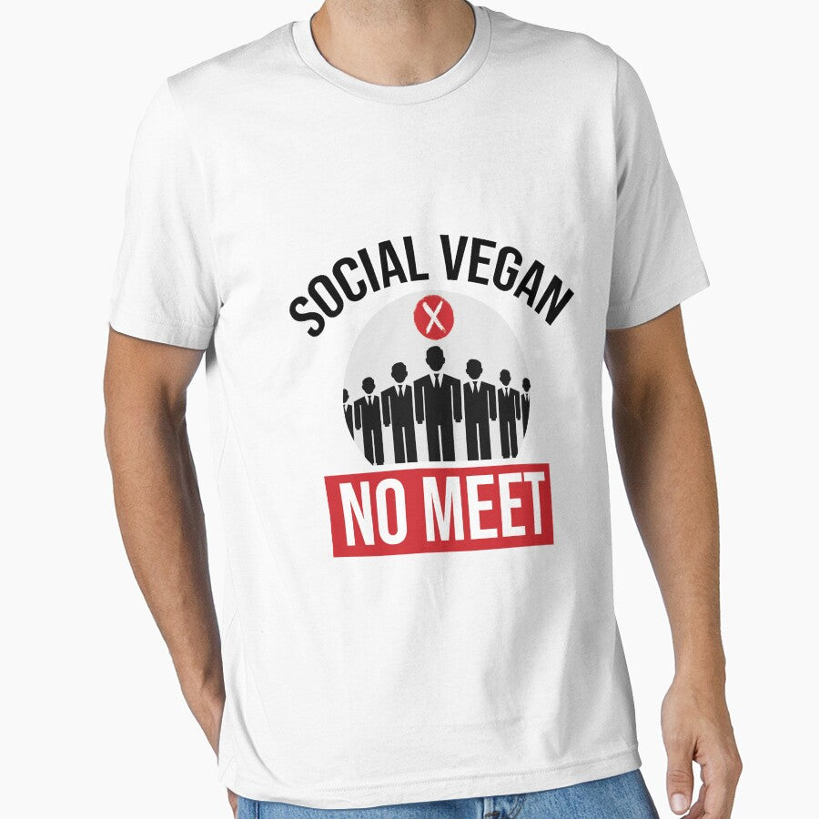 Social Vegan / Introvert / Funny Introvert / Introvert Gift by ikidyounot T-Shirts, Hoodie, Sweatshirt (Image 1)