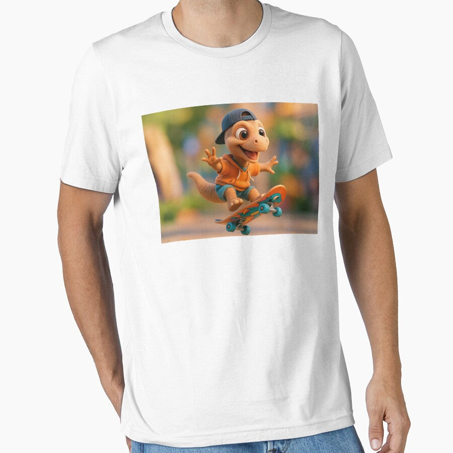 Skater Puerrosaurus by Sillytoe T-Shirts, Hoodie, Sweatshirt | BlankRebels.com (Image 1)