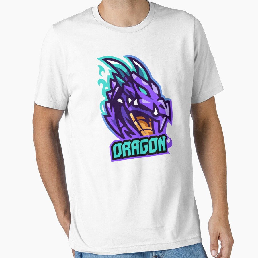 Purple Vintage Dragon Mascot by AnimalLover4eva T-Shirts, Hoodie, Sweatshirt | BlankRebels.com (Image 1)