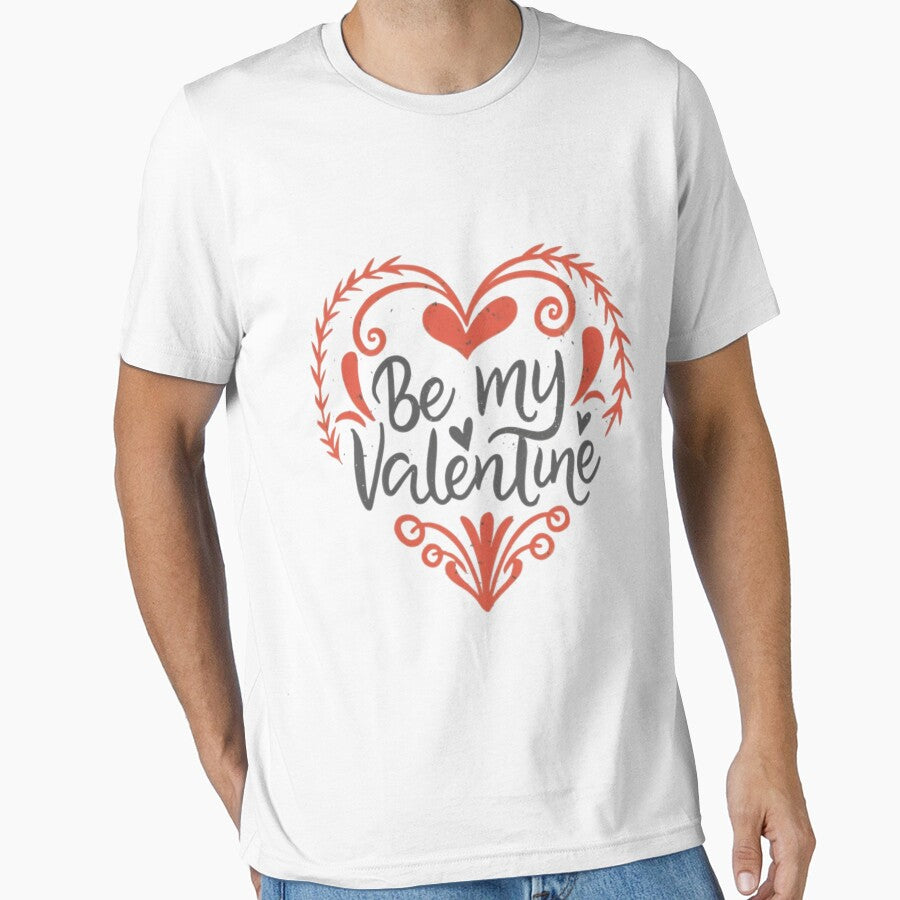 Be My Valentine Heart by PlanetMarker T-Shirts, Hoodie, Sweatshirt | BlankRebels.com (Image 1)
