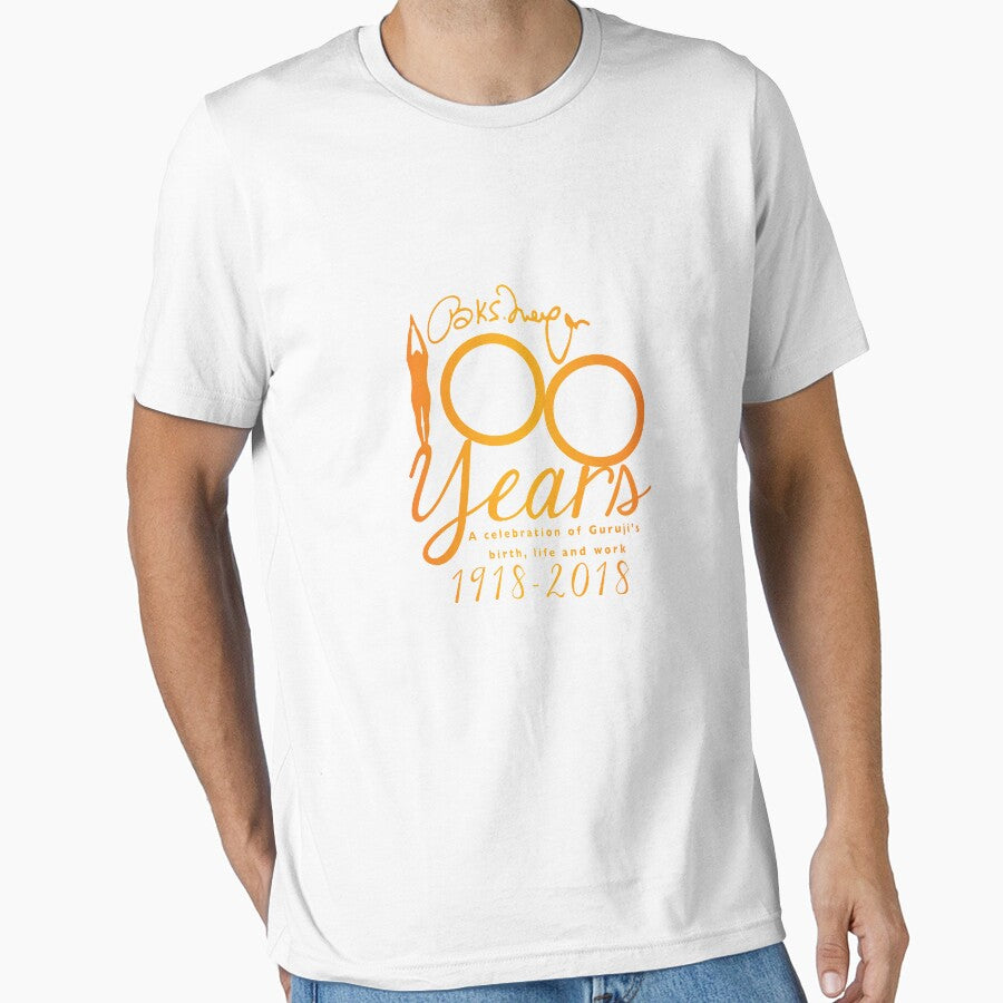 Iyengar Yoga UK Centenary Year - charity design by iyengaryogauk