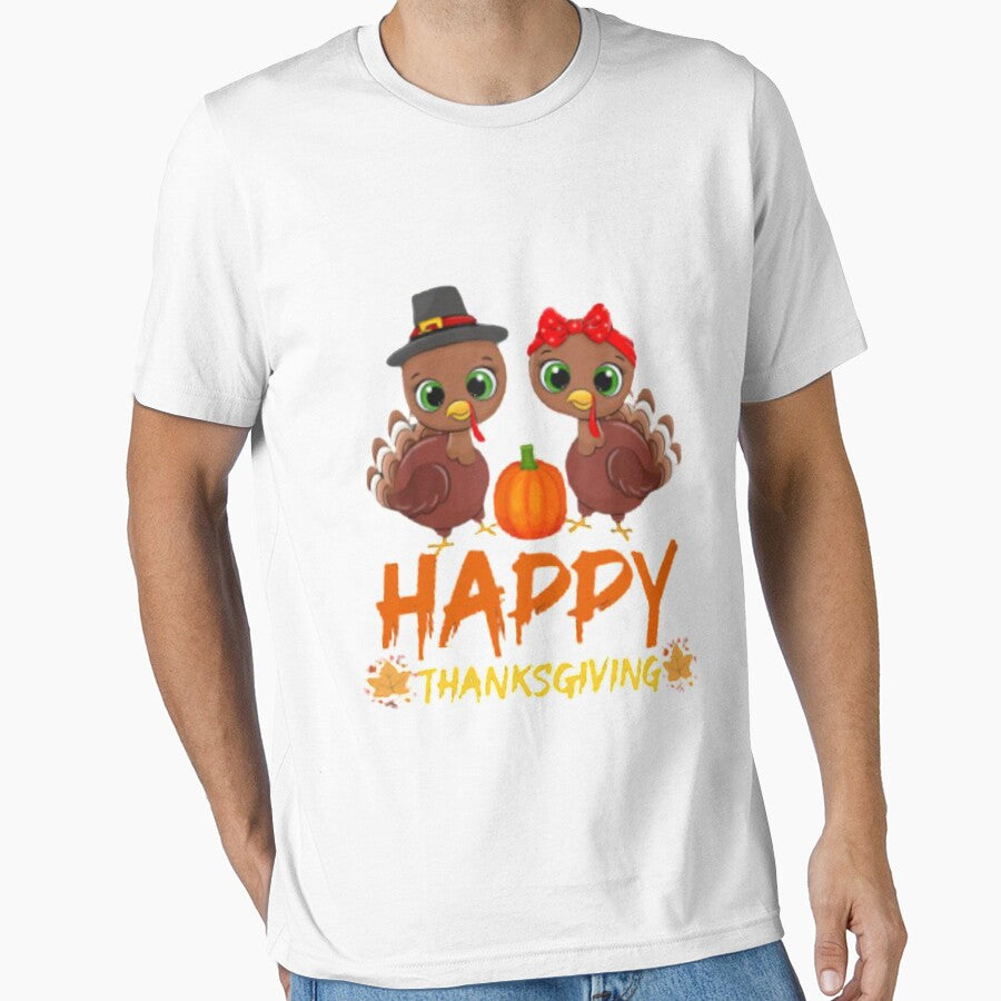 happy thanksgiving day by DoraeMoon T-Shirts, Hoodie, Sweatshirt | BlankRebels.com (Image 1)