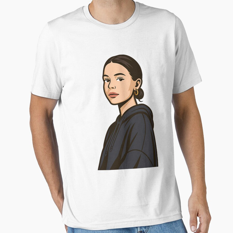 Nina Chuba  Minimalist Streetwear Portrait Art by gazampmacaah T-Shirts, Hoodie, Sweatshirt | BlankRebels.com (Image 1)