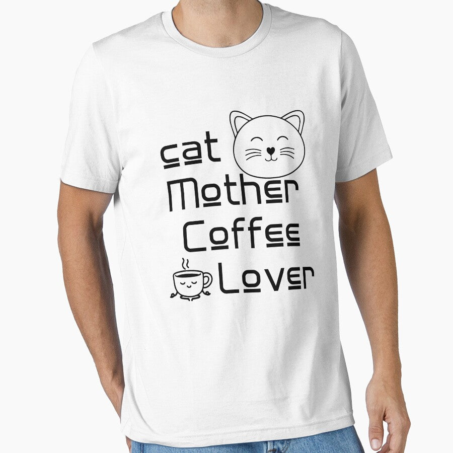 Cat Mother Coffee Lover by Newluck01 T-Shirts, Hoodie, Sweatshirt | BlankRebels.com (Image 1)