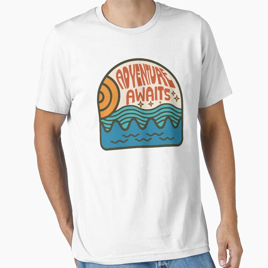 Adventure Awaits - Retro by JavaGraph T-Shirts, Hoodie, Sweatshirt | BlankRebels.com (Image 1)