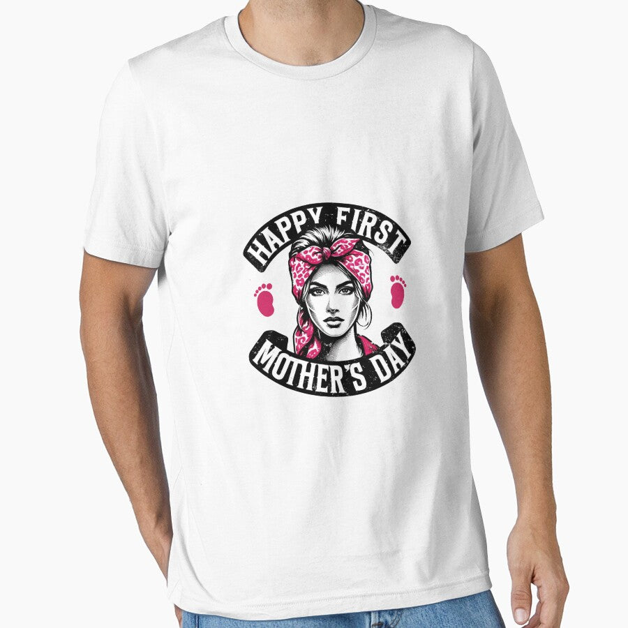 happy first mothers day by creativechaster T-Shirts, Hoodie, Sweatshirt | BlankRebels.com (Image 1)