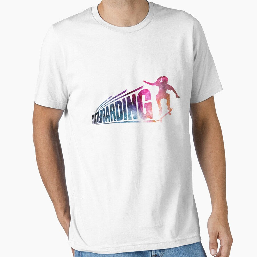 Skateboarding Bigger galaxy by Kaylee-Rachael T-Shirts, Hoodie, Sweatshirt | BlankRebels.com (Image 1)