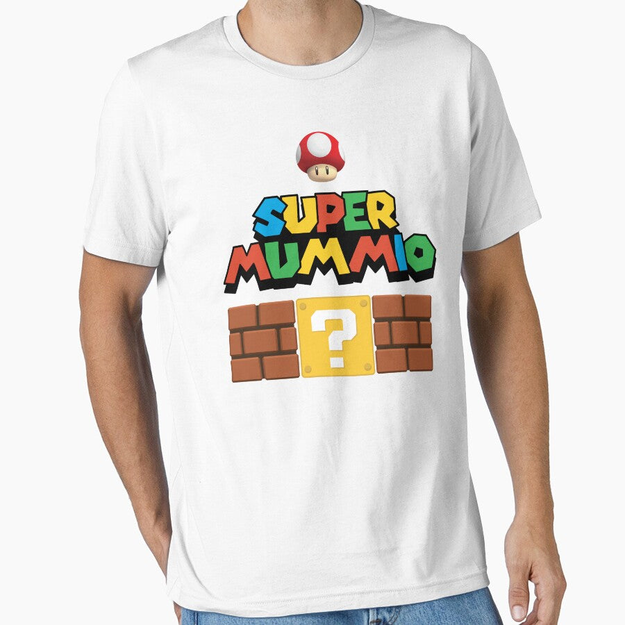 SUPER MUMMIO GAMER MUM by Insanedustries T-Shirts, Hoodie, Sweatshirt | BlankRebels.com (Image 1)