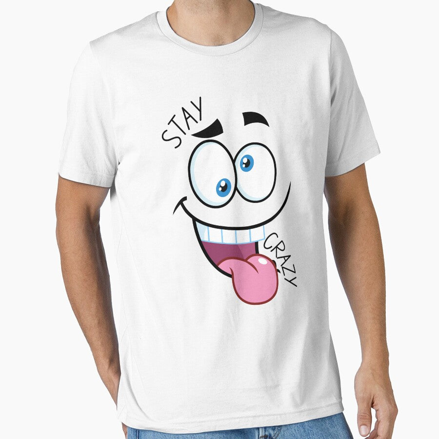 Stay crazy by sbadesignstudio T-Shirts, Hoodie, Sweatshirt | BlankRebels.com (Image 1)