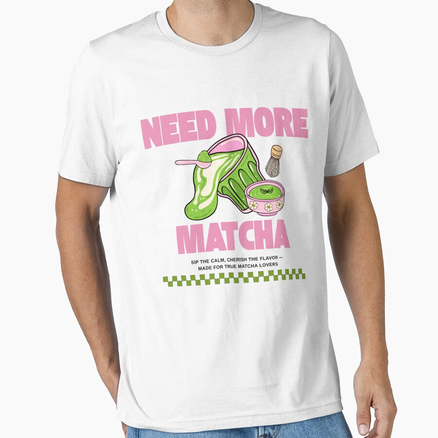 Need More Matcha Groovy Sip The Clam Matcha Lover by thebest-2studio T-Shirts, Hoodie, Sweatshirt | BlankRebels.com (Image 1)