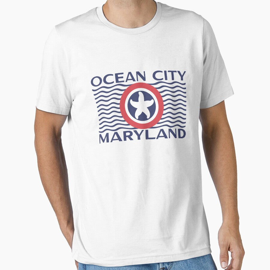 Ocean City, Maryland by mrtraz T-Shirts, Hoodie, Sweatshirt | BlankRebels.com (Image 1)