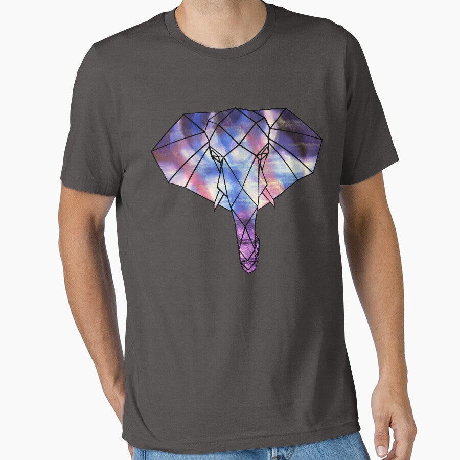 Elephant Line Geometry (Lotus) by KineticZen