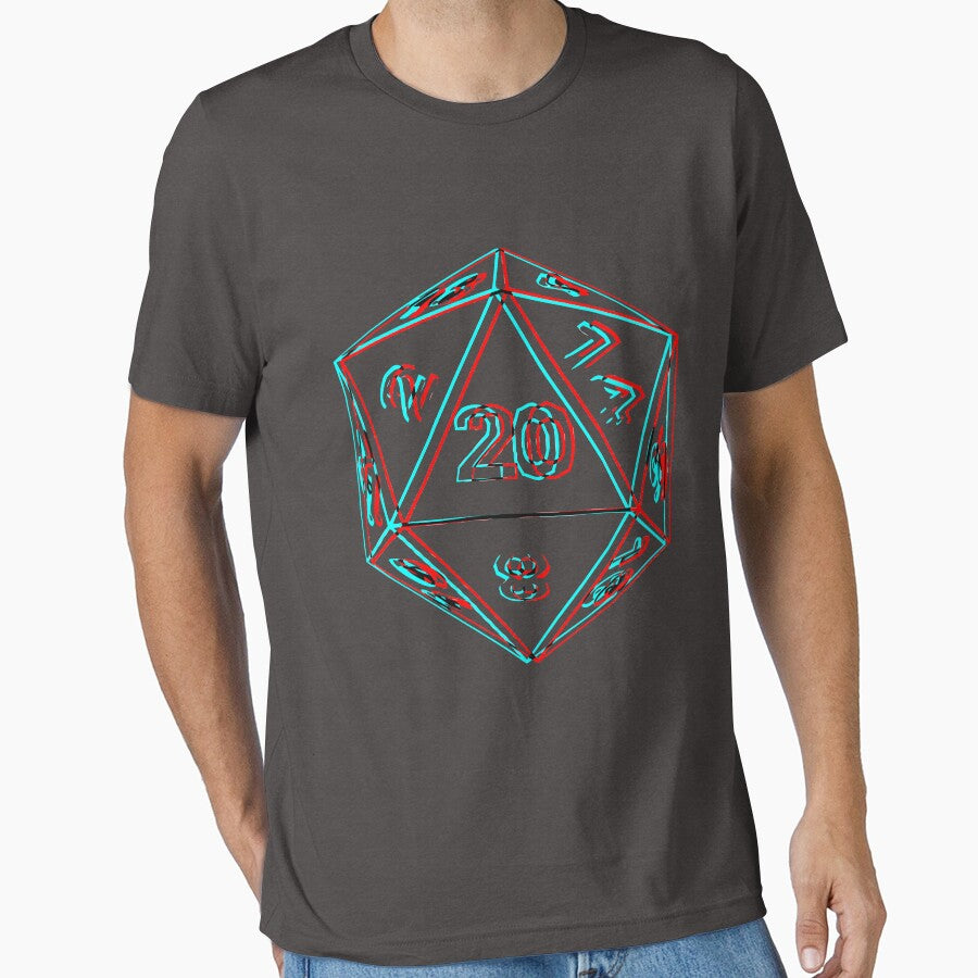 3D D20 Dice by MangaKid T-Shirts, Hoodie, Sweatshirt | BlankRebels.com (Image 1)