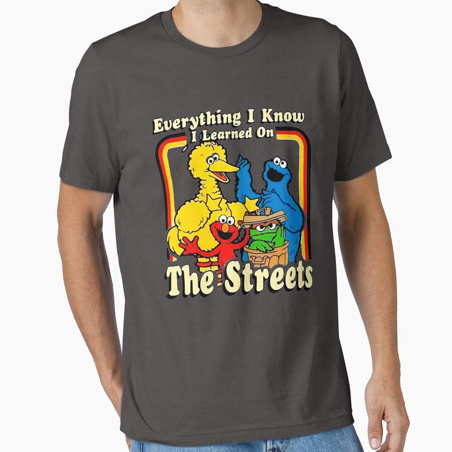 Everything I know I learned on The Streets by thewisekitty T-Shirts, Hoodie, Sweatshirt | BlankRebels.com (Image 1)