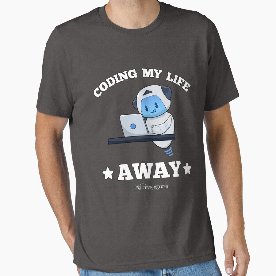 Coding My Life Away by ArcTechnologies T-Shirts, Hoodie, Sweatshirt | BlankRebels.com (Image 1)