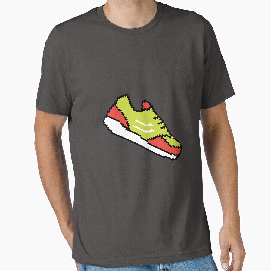 pixel art shoes colorful funny by therkmr T-Shirts, Hoodie, Sweatshirt | BlankRebels.com (Image 1)