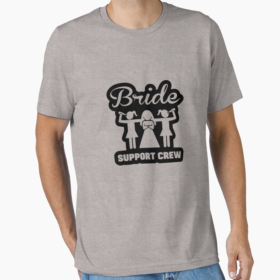 Bride Support Crew by Froyd Wess T-Shirts, Hoodie, Sweatshirt | BlankRebels.com (Image 1)