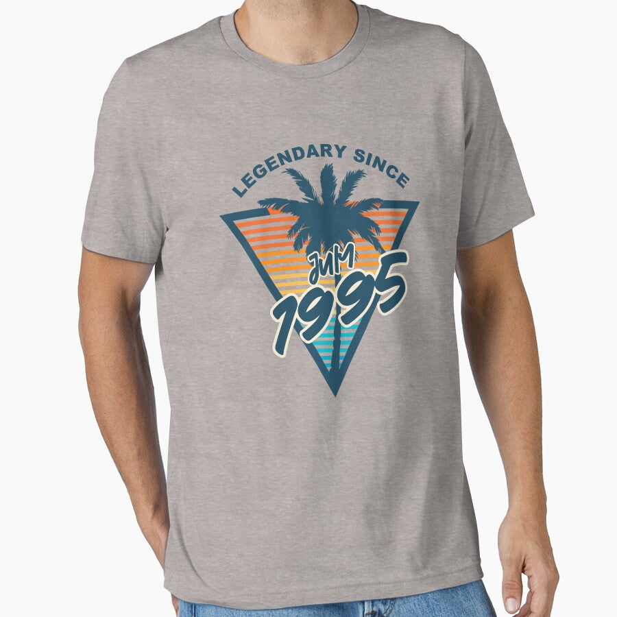 July 1995 29th Birthday Retro 80’s Essential by MajesticTree T-Shirts, Hoodie, Sweatshirt | BlankRebels.com (Image 1)