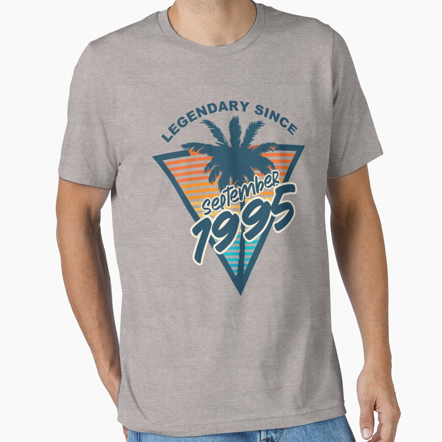 September 1995 29th Birthday Retro 80’s Essential by MajesticTree T-Shirts, Hoodie, Sweatshirt | BlankRebels.com (Image 1)